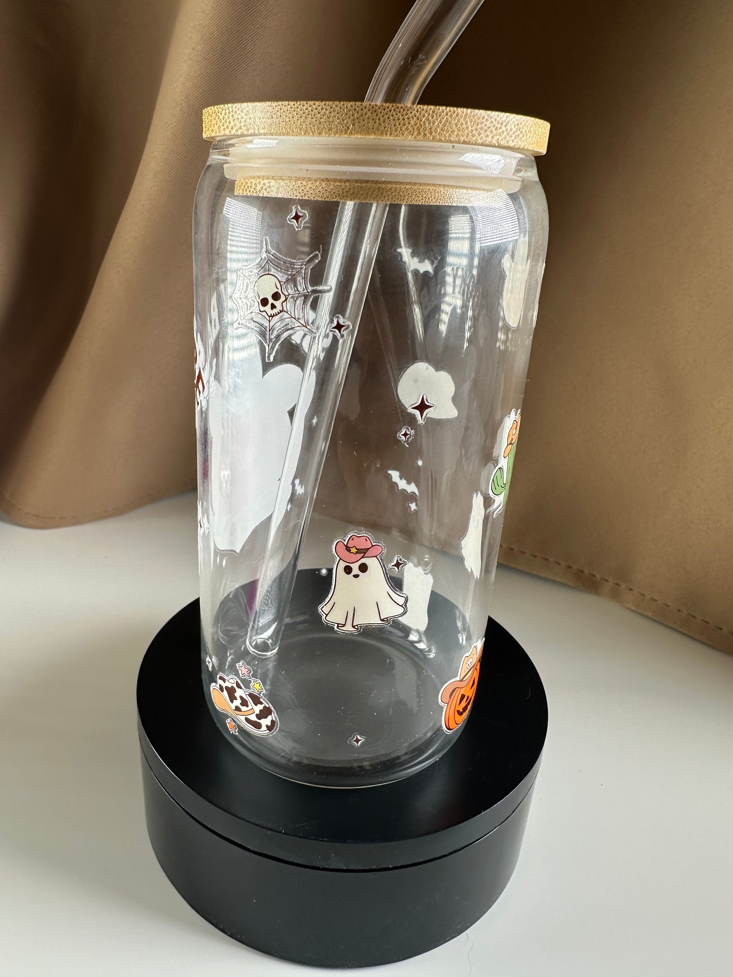 Premade 16oz Spooky Babe