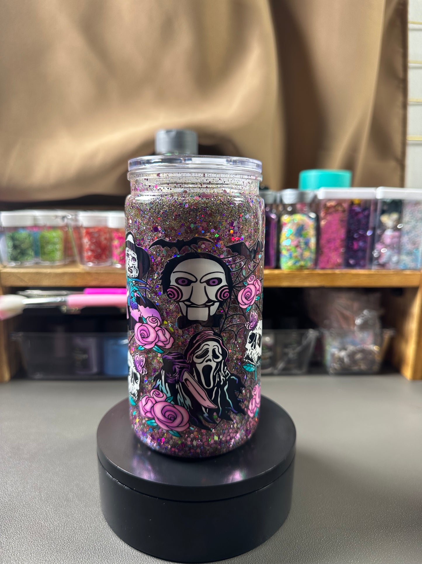 Premade 16oz Spooky Suspended