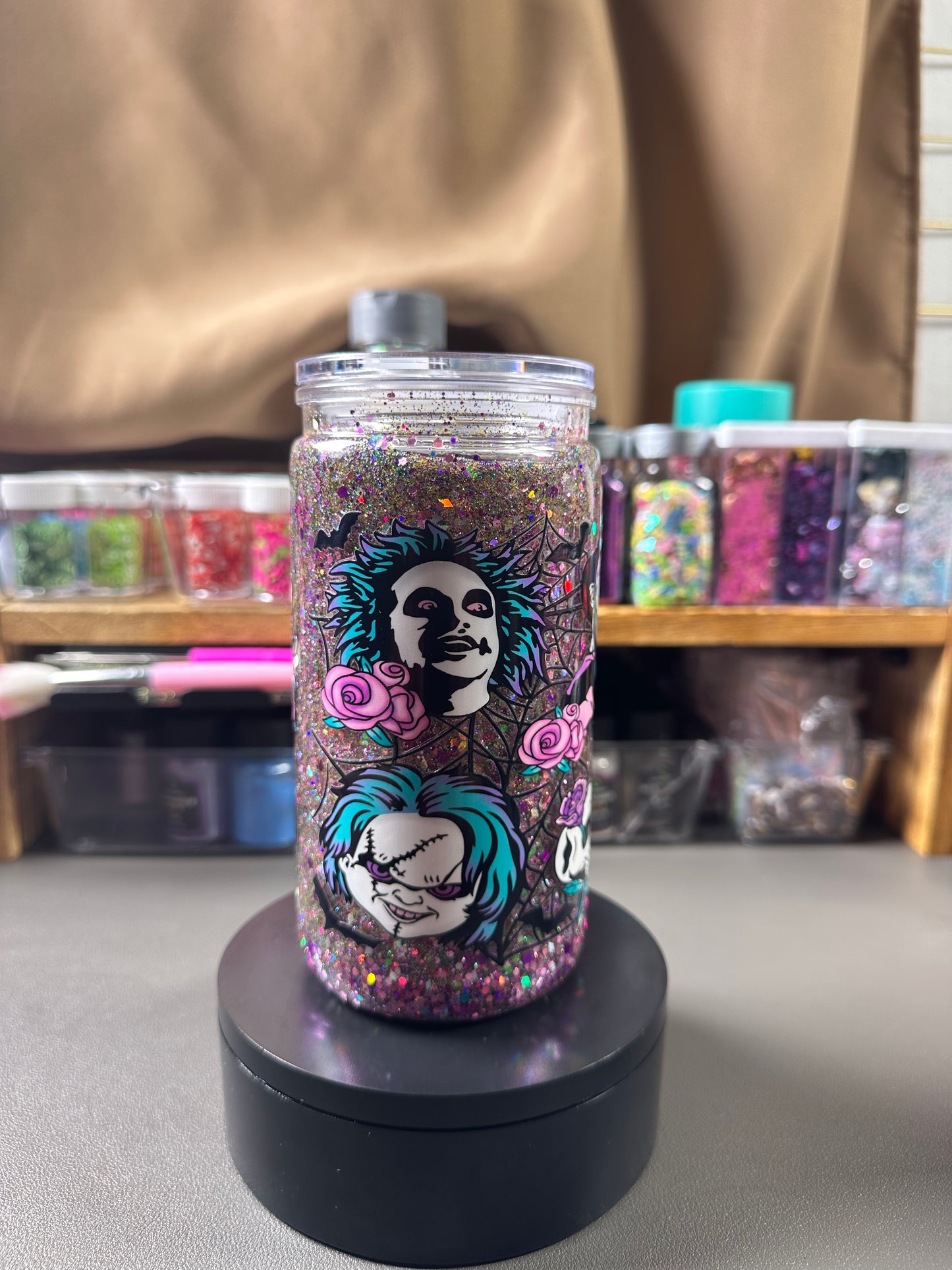 Premade 16oz Spooky Suspended